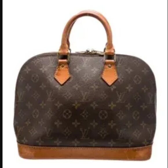 Louis Vuitton Alma Monogram Coated Canvas Handbag - Picture 2 of 16